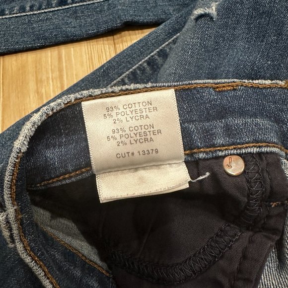 J Brand Maria Skinny High-Rise Jeans In Identity Destruct - Picture 10 of 12